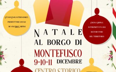 9-10-11 Dicembre 2022 – Mercatini di Natale a Montefusco