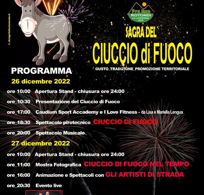 SAGRA DEL CIUCCIO DI FUOCO – PRO LOCO ROTONDI