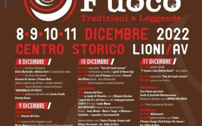 Riti di Fuoco – Tradizioni e Leggende –  8 -9-10-11 Dicembre 2022 – Pro Loco Lioni