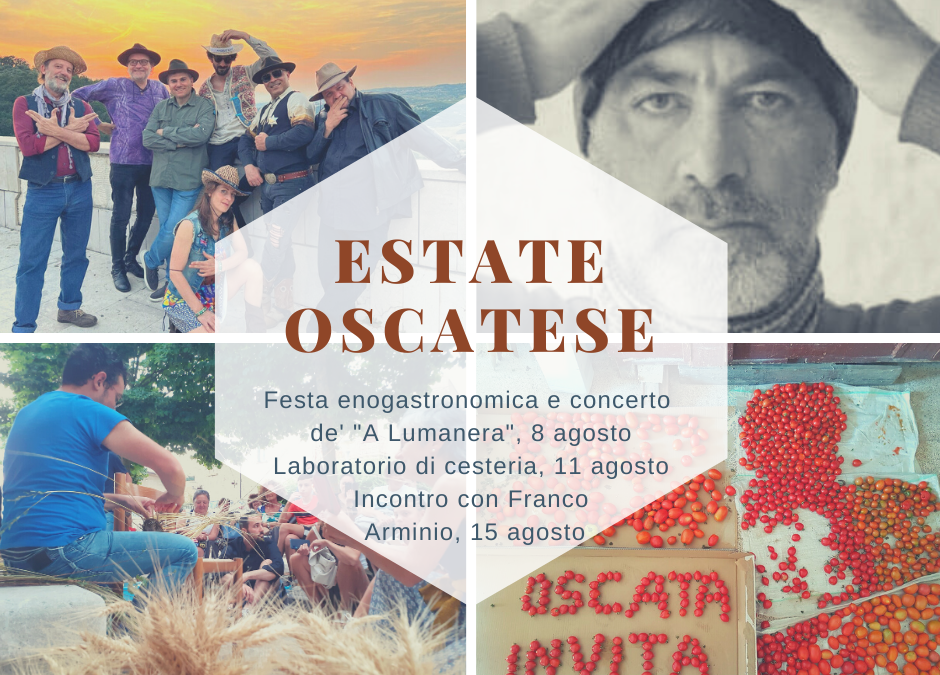 Oscata in festa, 8 – 11 – 15 agosto 2023 – Pro Loco