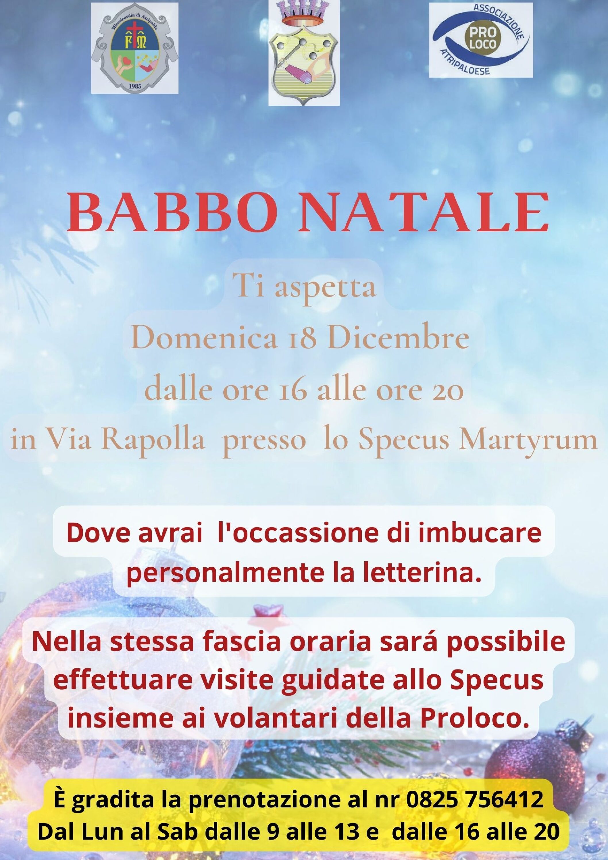 BABBO NATALE- 18 DICEMBRE 2022